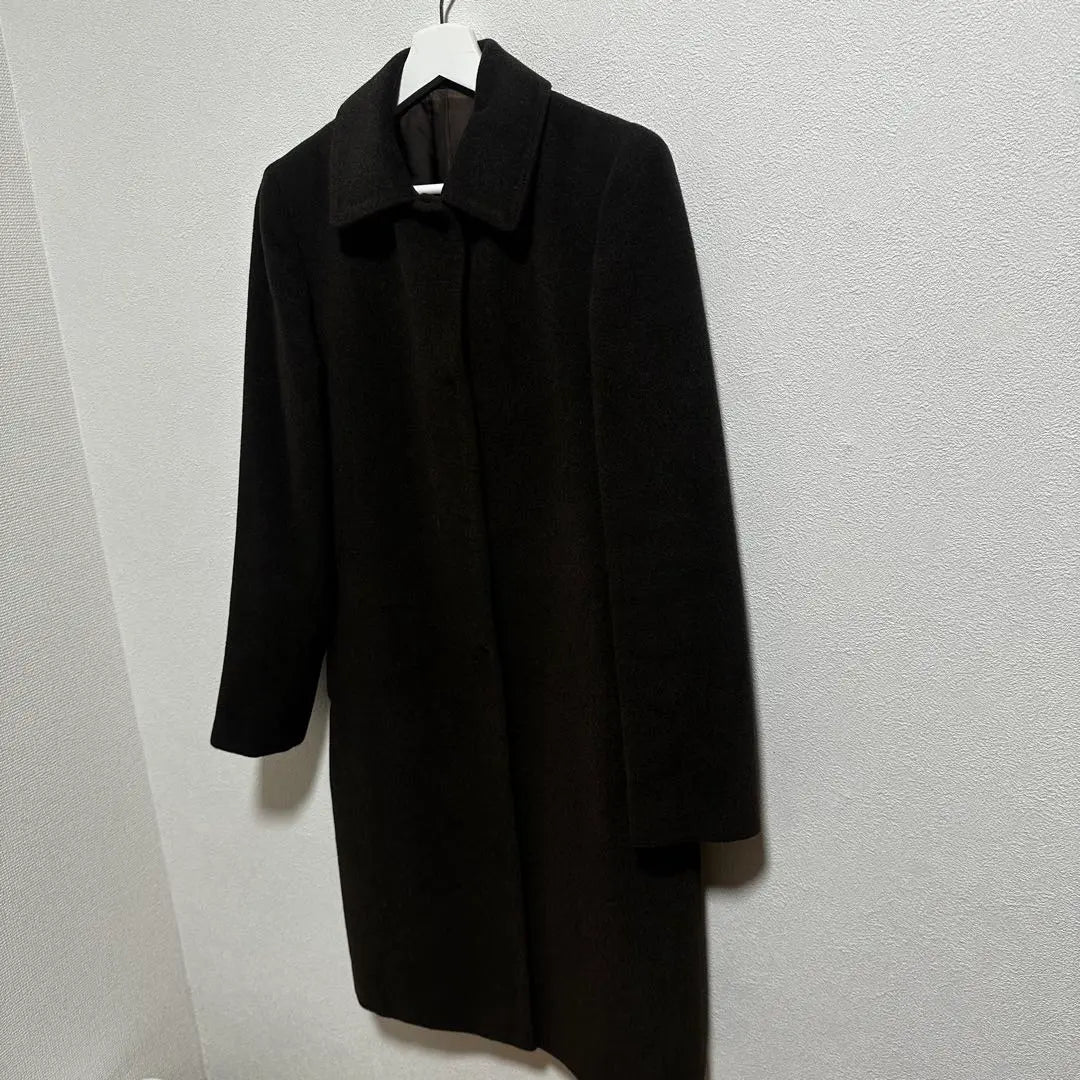 《K.T KIYOKO TAKASE》 (M) Long coat Angora wool