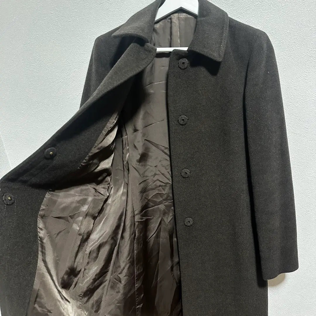 《K.T KIYOKO TAKASE》 (M) Long coat Angora wool