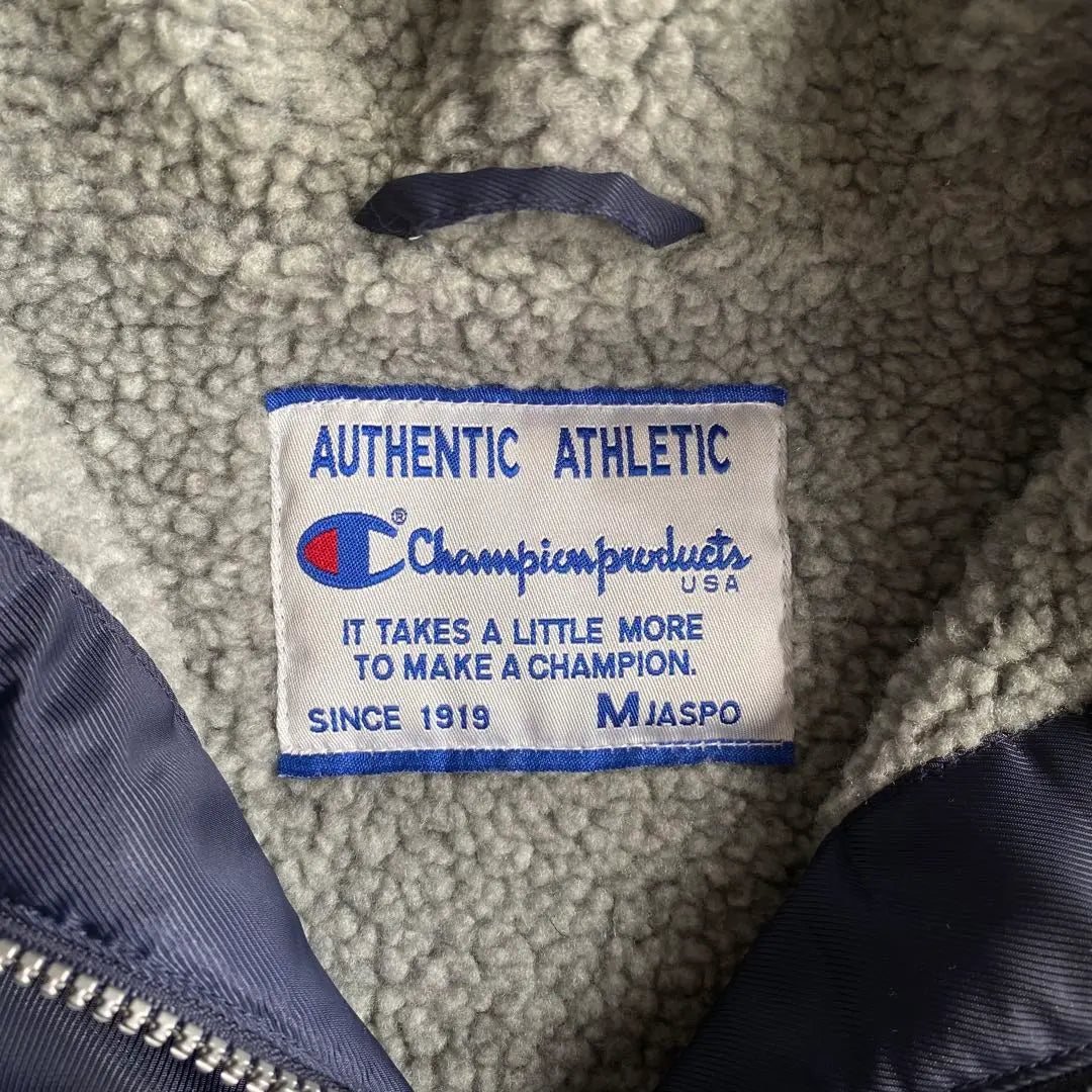 Abrigo de banco Champion AUTHENTIC ATHLETIC azul marino