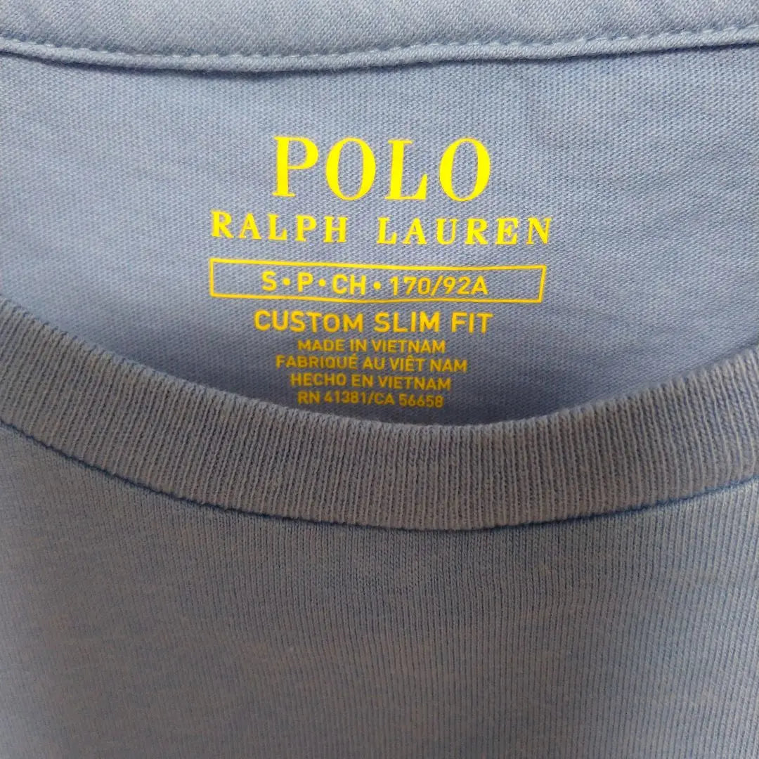 [Polo Ralph Lauren] Custom Slim Fit T -shirt