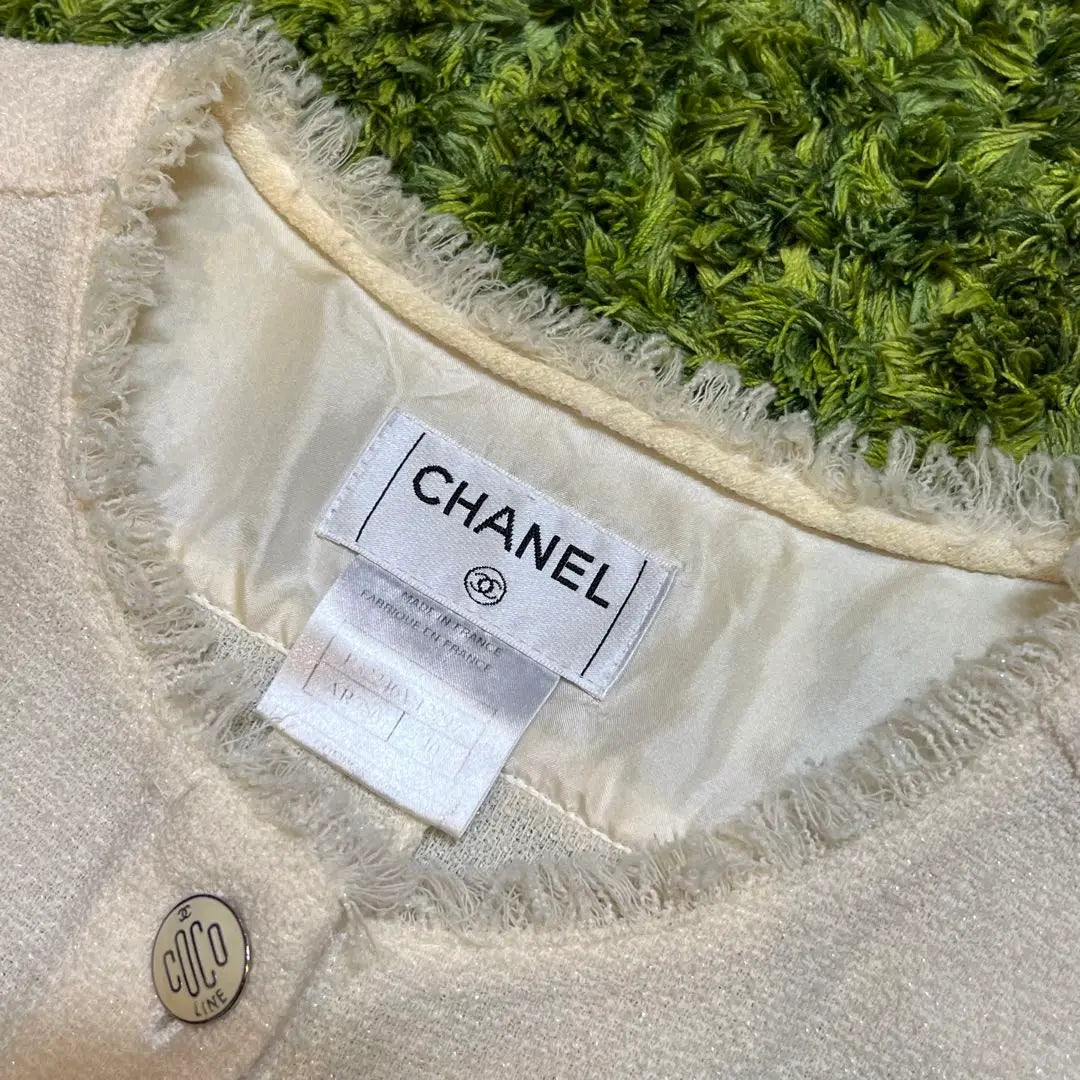 Luxury popular CHANEL Chanel Coco Mark Button Tweed Jacket | 高級 人気 CHANEL シャネル ココマークボタン ツイードジャケット