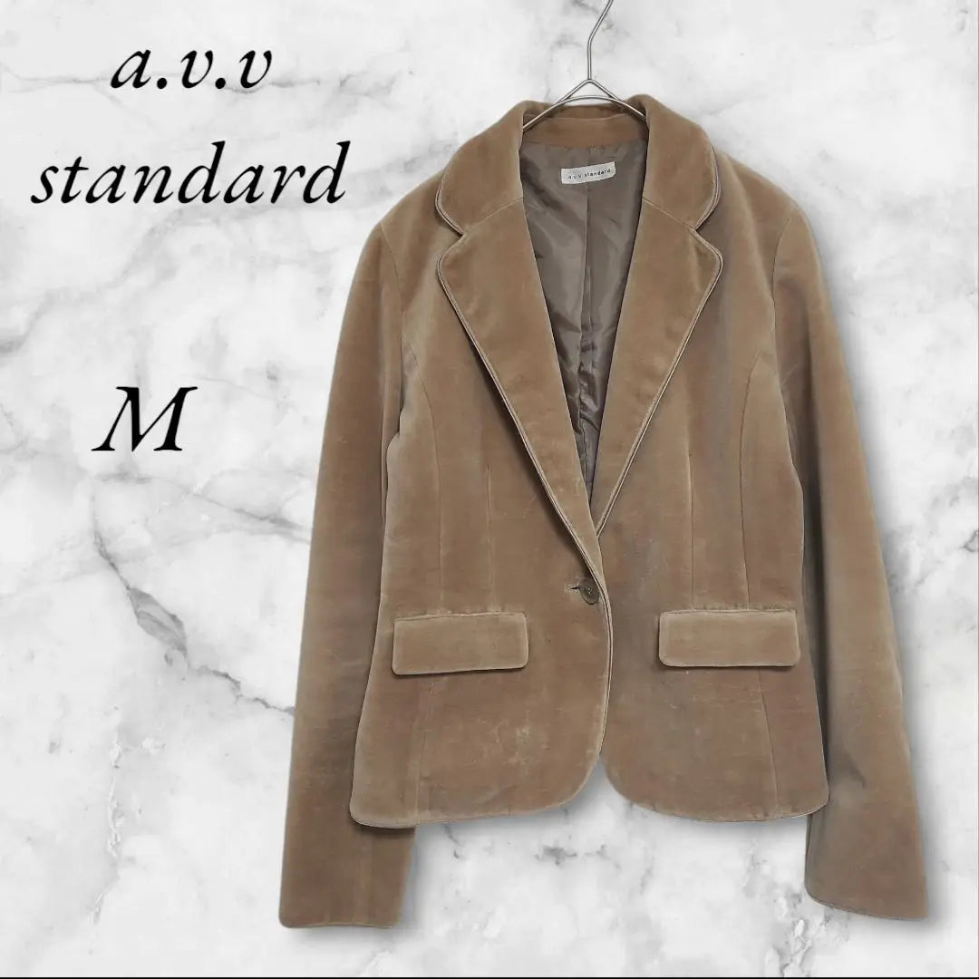 a.v.v standard tailored jacket [M] Brown pocket