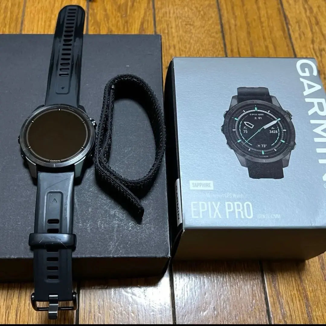 Rare EPIX PRO (Gen 2) 42mm silicon band | 希少　epix Pro （Gen 2） 42mm シリコンバンド