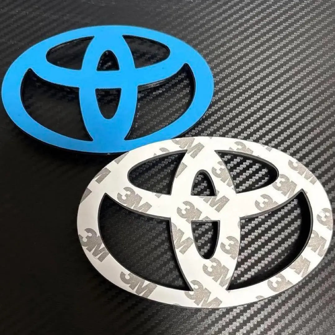 Emblem Yaris Front Rear Mat Black WHS3