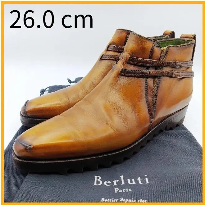 Berluti Calligraphy Scars Boots Demjour Side Gore Boots | ベルルッティ カリグラフィ スカーズ ブーツ デムジュール サイドゴアブーツ