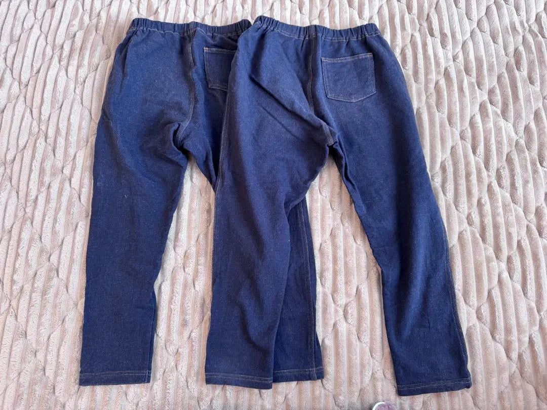 Set of 2 Uniqlo Relaxed Fit Leggings 110cm