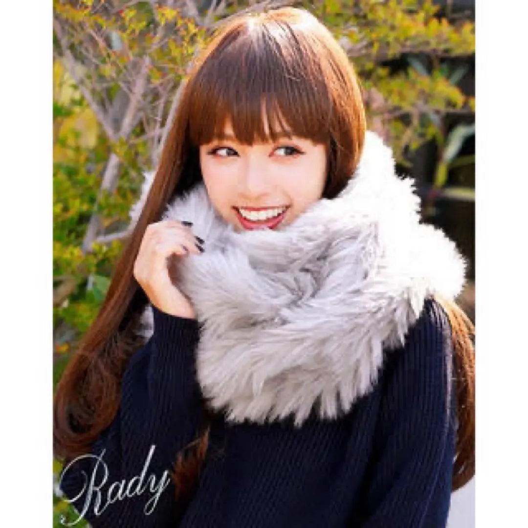 Rady Fox Snood Scarf Grey