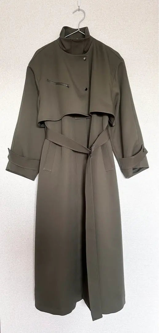 CITYTOKYO A+TOKYO Triple Cross Zip Stand Coat