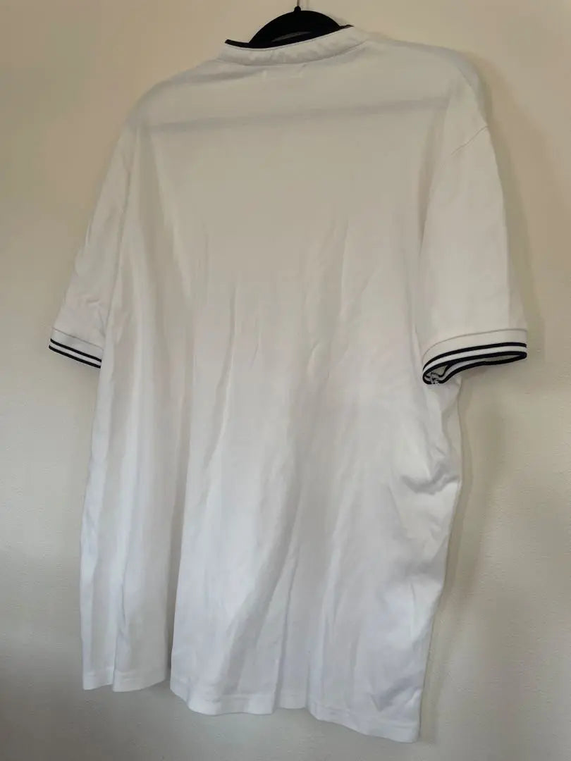 [ZARA/Zara] Camiseta Cuello Henry Blanca XL | 【ZARA/ザラ】 XL ホワイト ヘンリーネック Tシャツ