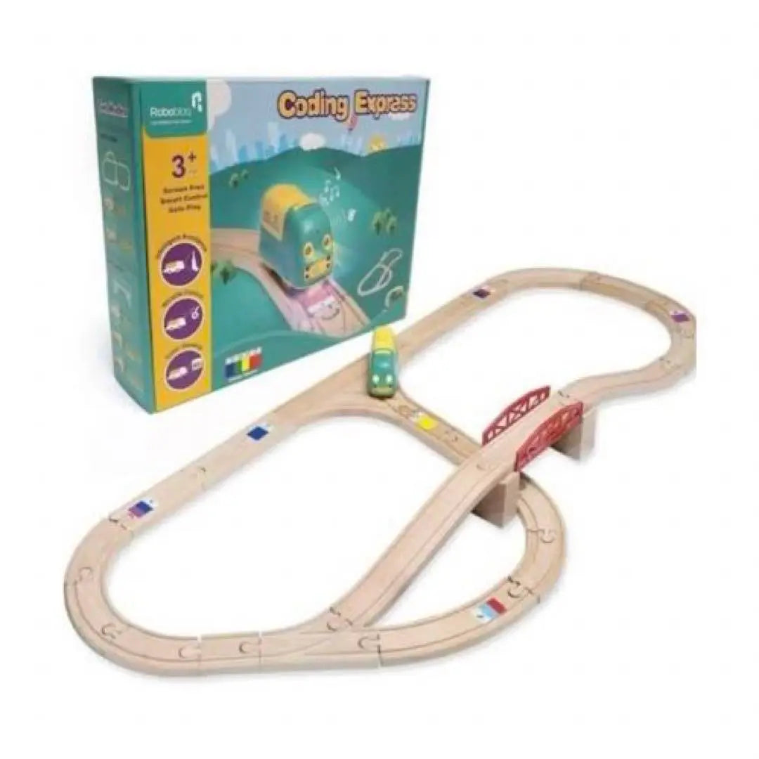 New educational toys for toddlers Train-type learning robot Q-rail Rail Train Train Train Train