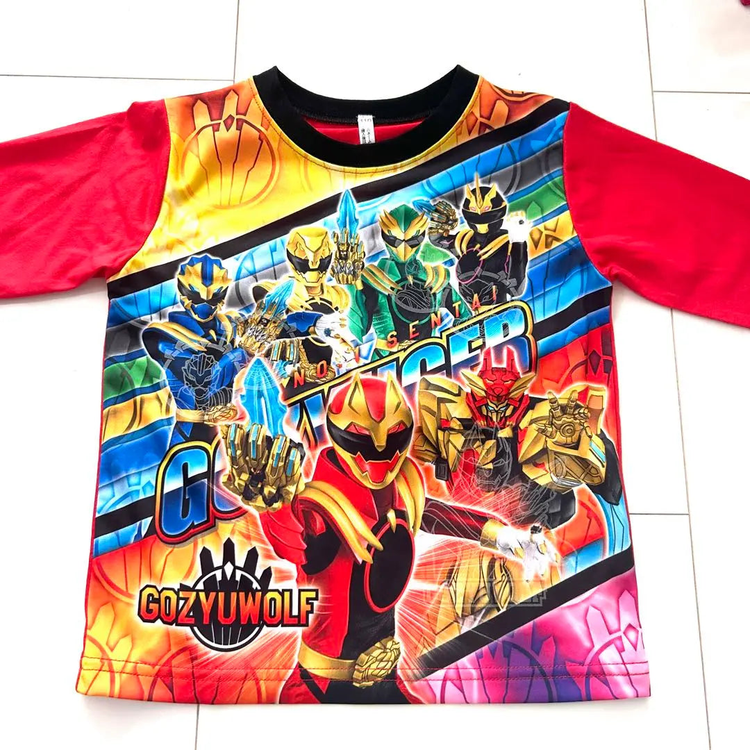 ♡ Sentai Gojuger número uno ♡ Pijama Gojuger, pijama luminoso