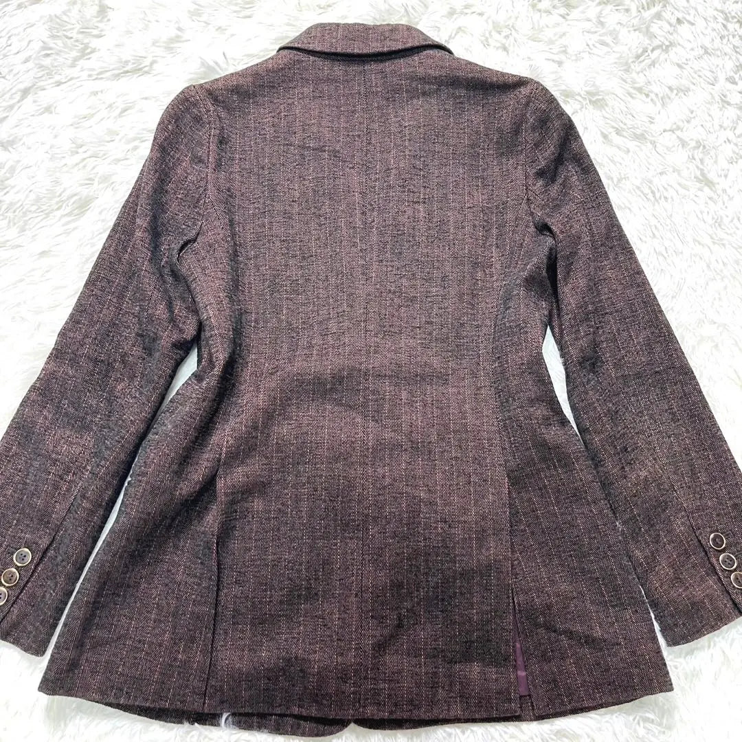 ★Good condition★IENA IENA Mall Double Breasted Jacket Bordeaux