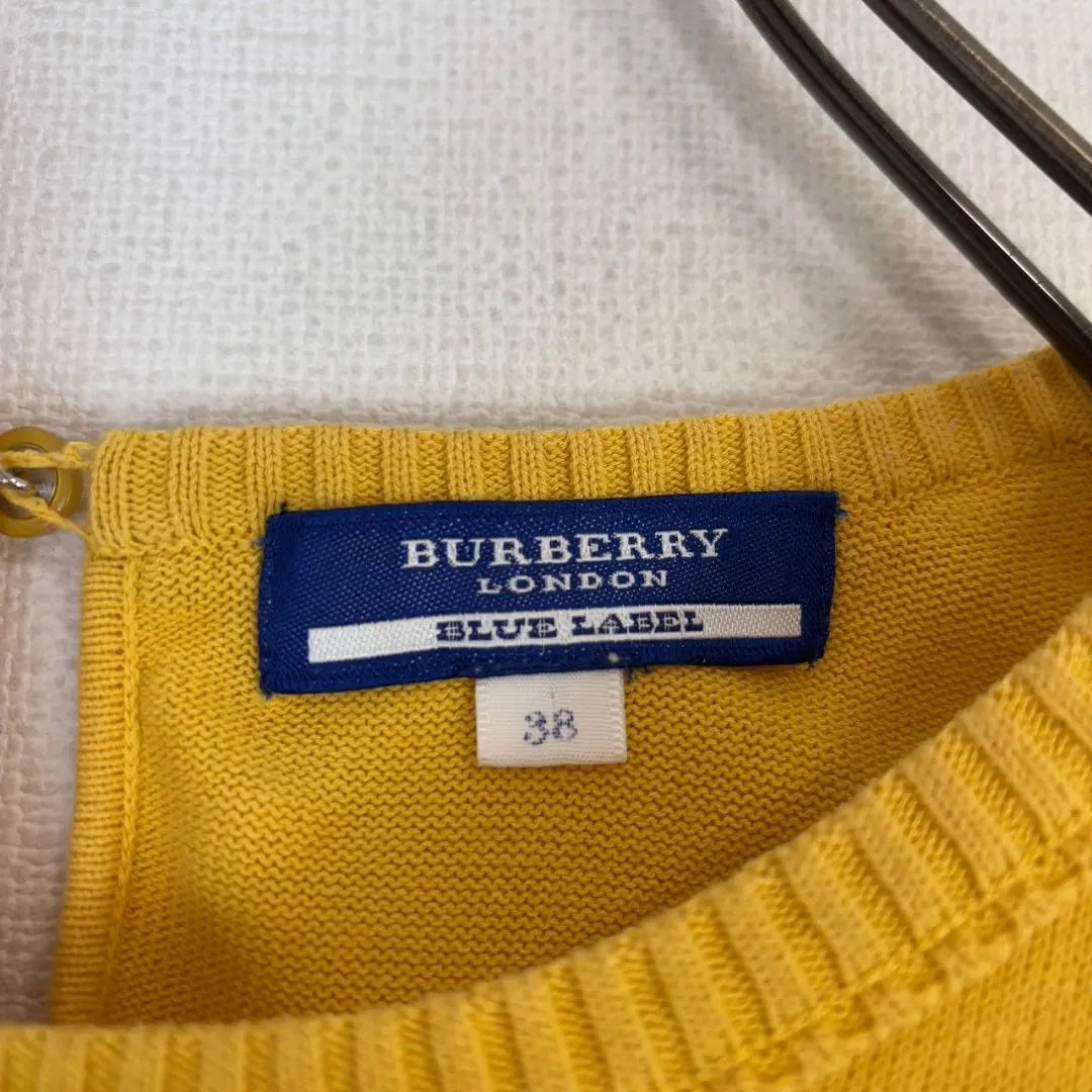 ◇Burberry London [M] Ensemble Cardigan 100% Cotton Beautiful