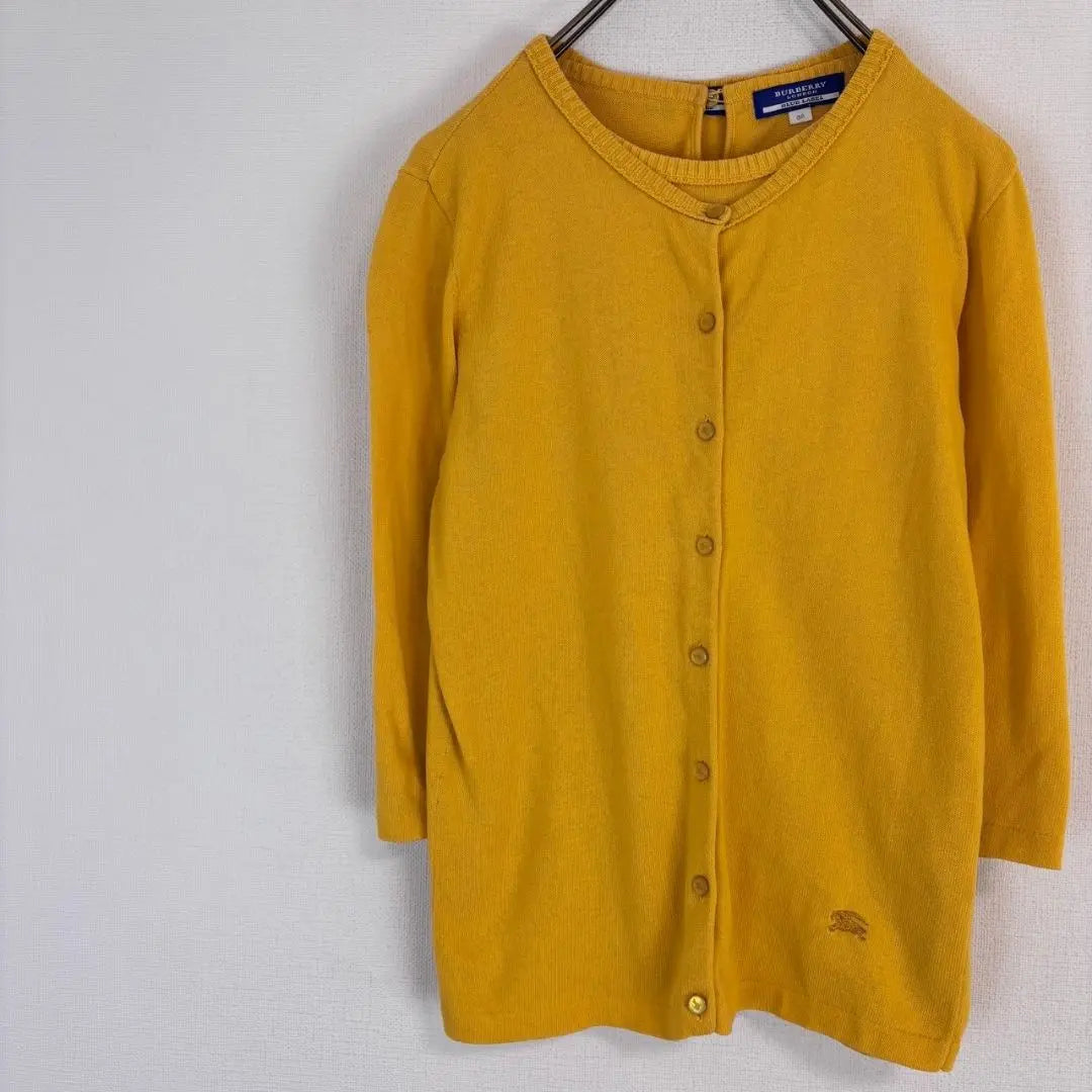 ◇Burberry London [M] Ensemble Cardigan 100% Cotton Beautiful