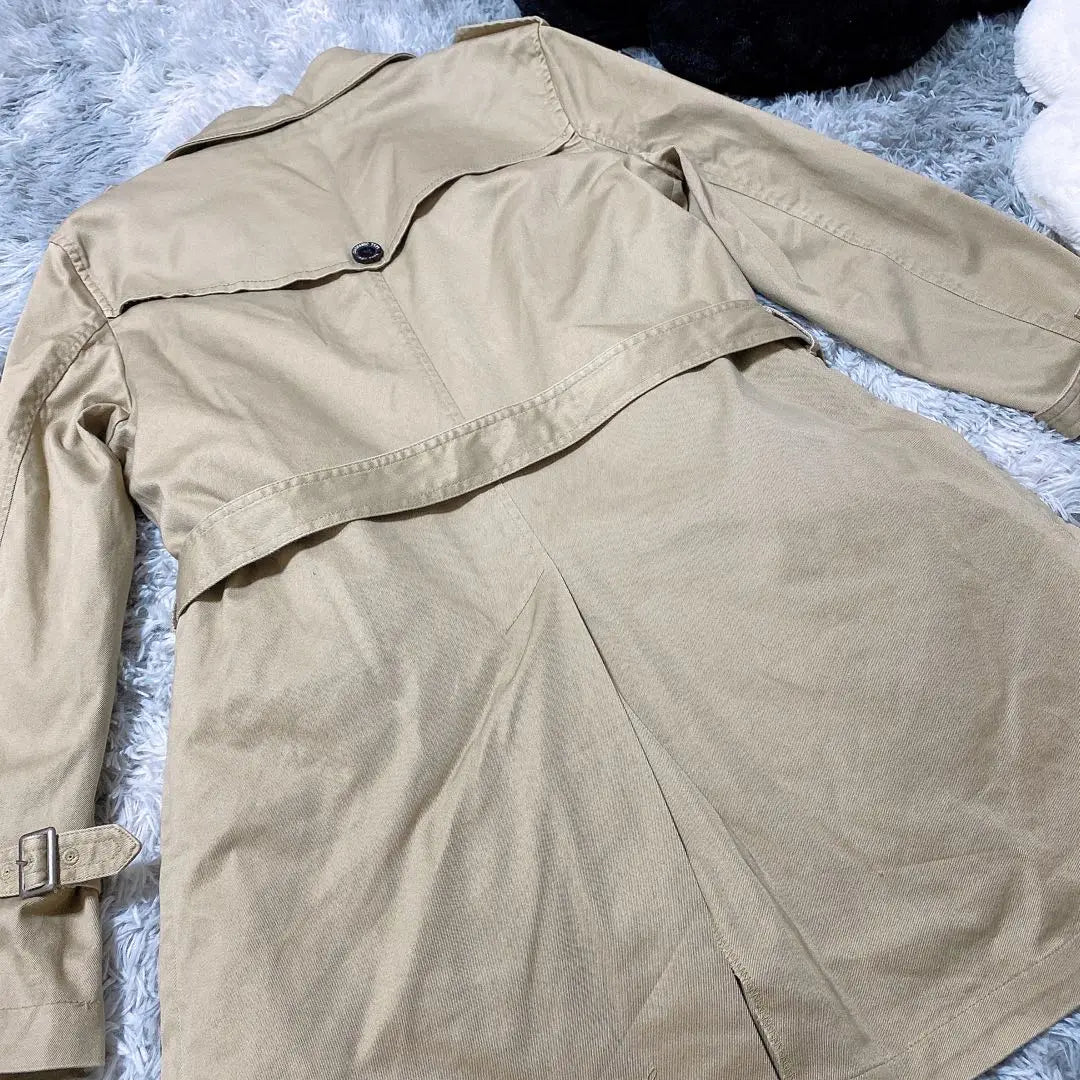 [Chao Panic Tip] Trench Coat (S) Beige with Belt, Padded Vest