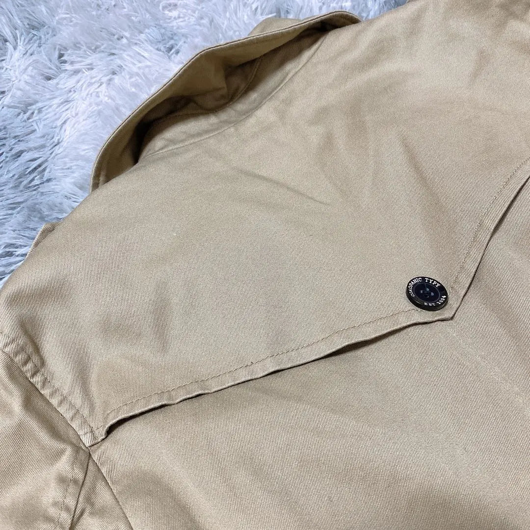 [Chao Panic Tip] Trench Coat (S) Beige with Belt, Padded Vest