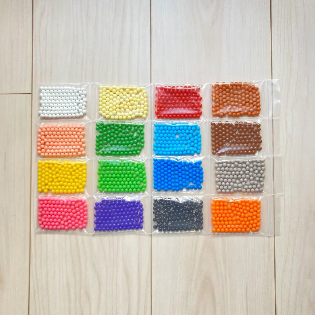 Aqua beads 16 bags set of 100 pieces