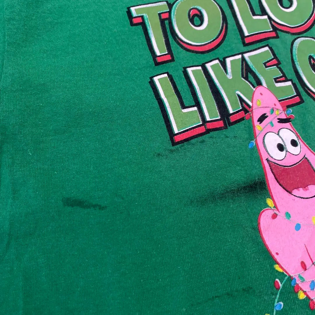 sponsore Bob Christmas Design T-shirt Nickelodeon