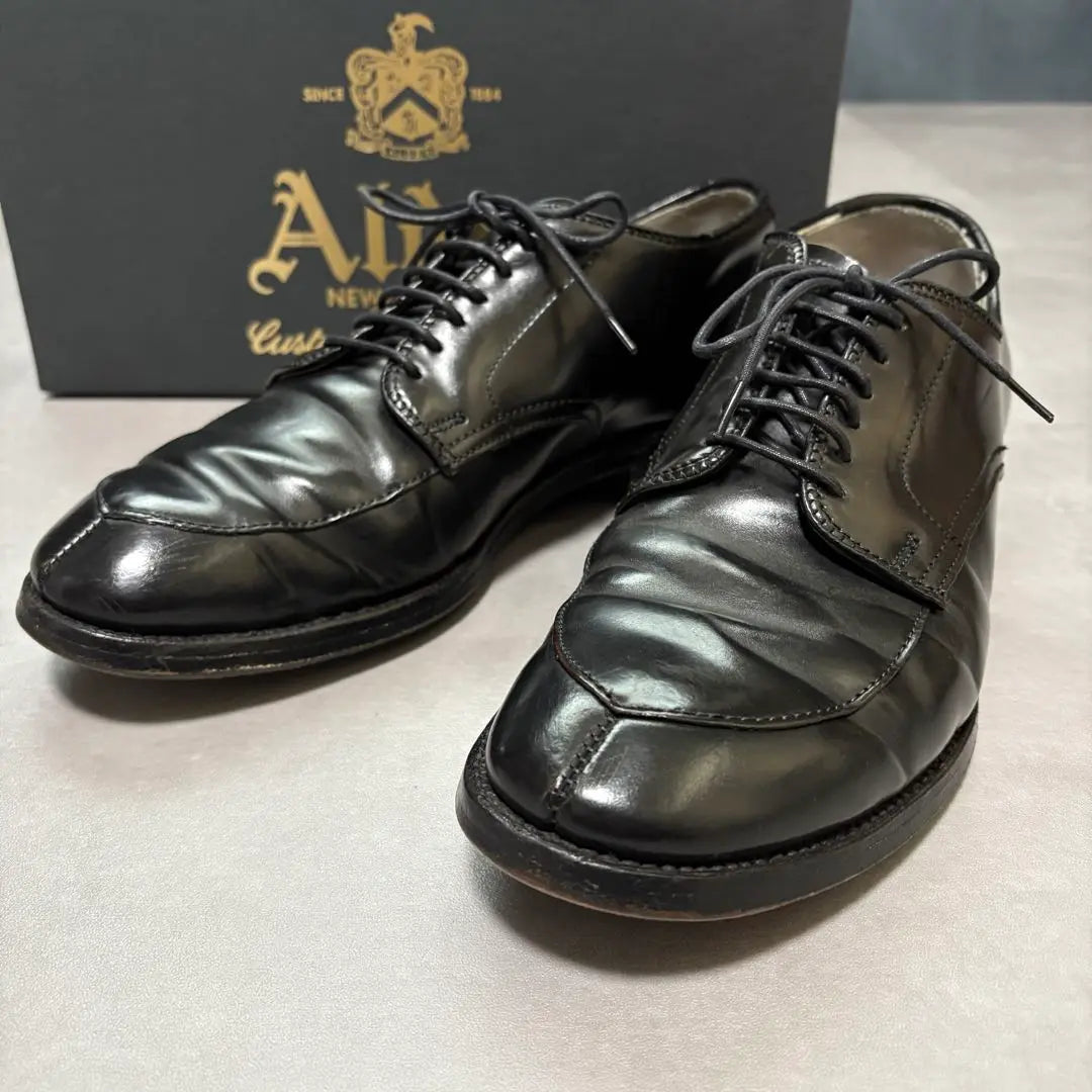 ALDEN V-Tip Dress Shoes 5433 Cordovan 7 1/2 D Brown Core | ALDEN Vチップドレスシューズ 5433 コードバン 7 1/2 D 茶芯