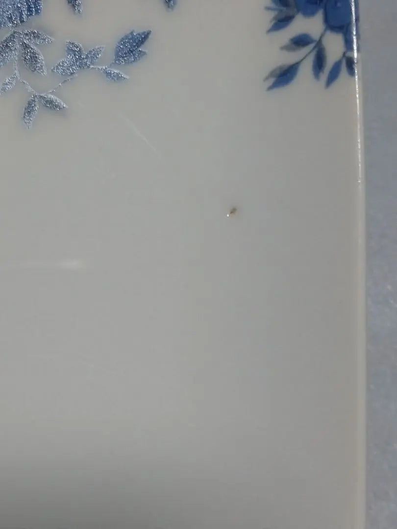 {Defective} Long plate, small plate, 10 sets, GOLD 18249 Plants, Showa retro