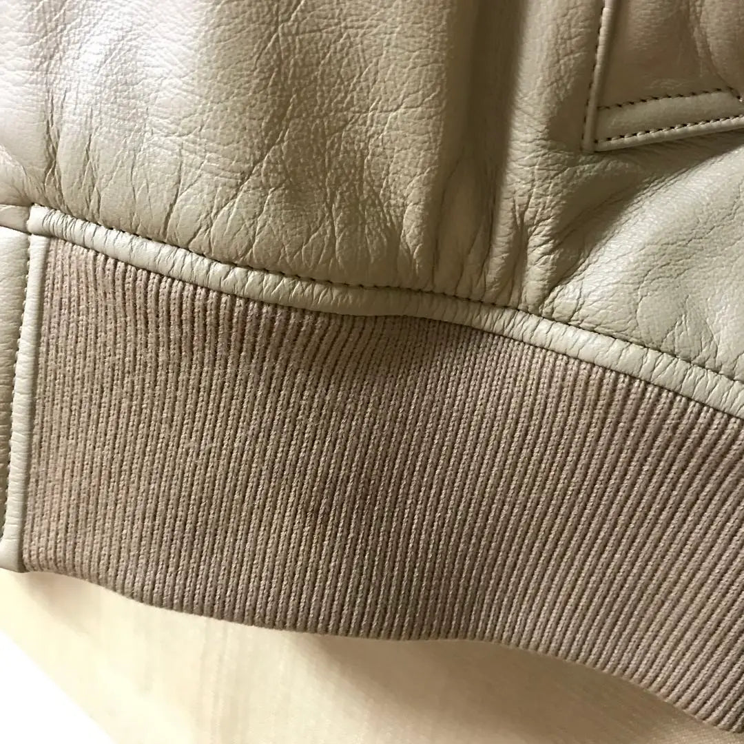 E.Z BY ZEGNA Zegna Leather Blouson Jacket Lamb