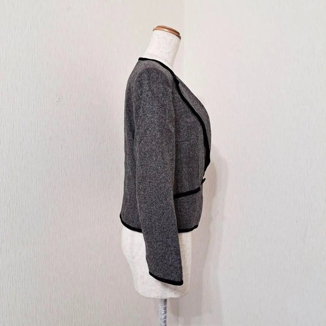 Besail [11] Wool Cashmere Formal Jacket Double Ceremony Gray