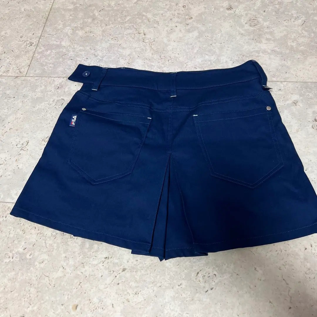 FILA Golf Navy Skirt Style Shorts