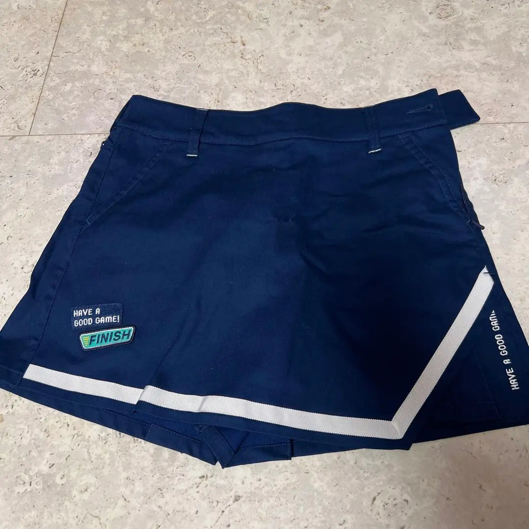 FILA Golf Navy Skirt Style Shorts