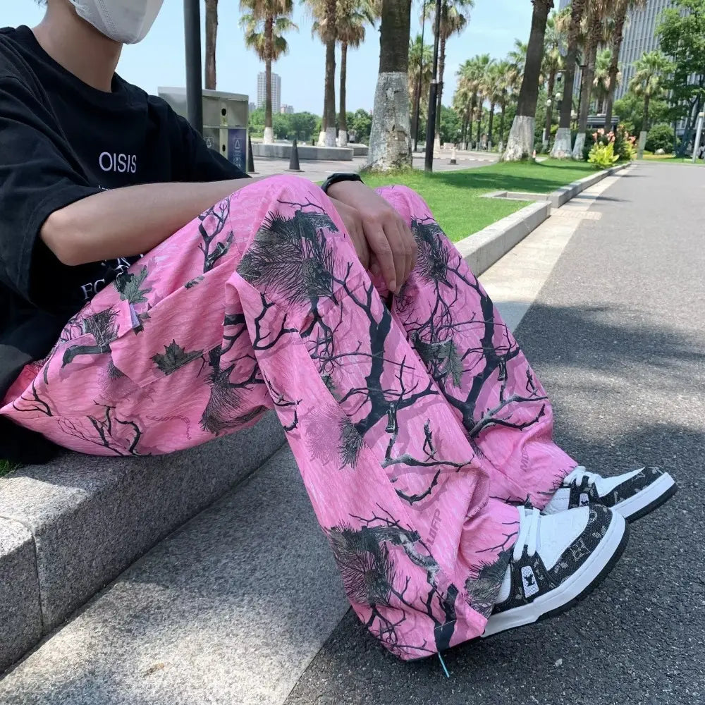 Women's Wide Pants M Dance Dancer Bottoms Lesson Pink | レディース　ワイドパンツ　M　ダンス　ダンサー　ボトムス　レッスン着　ピンク