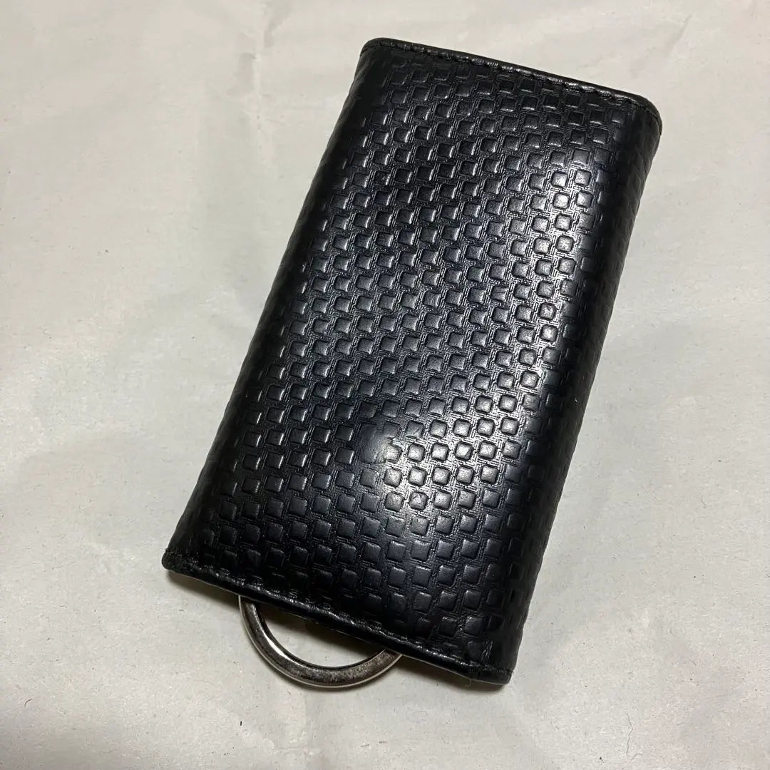 18 [dunhill] Estuche de cuero para llaves