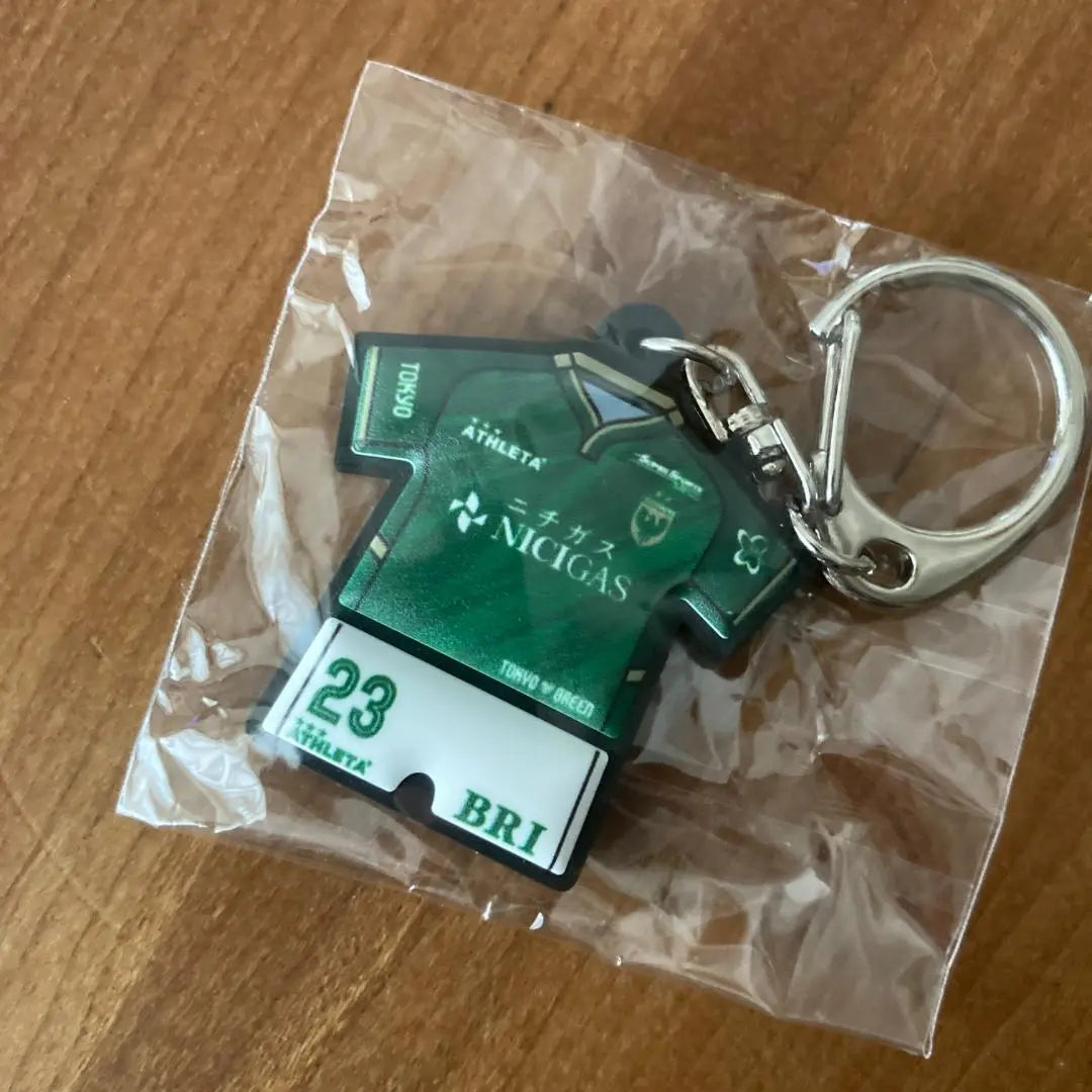 Tokyo Verdy 23 Tsunashima Yuto Keychain Badge 2-piece set Stadium only