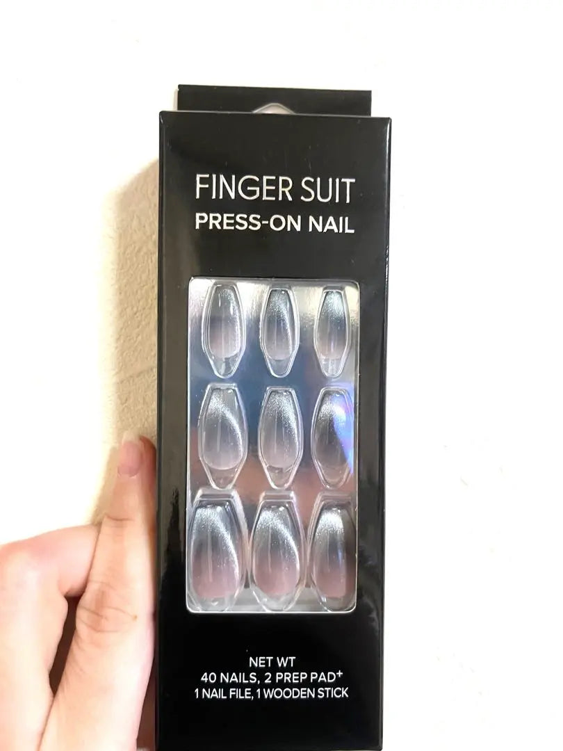 Finger Suit Press on Nail