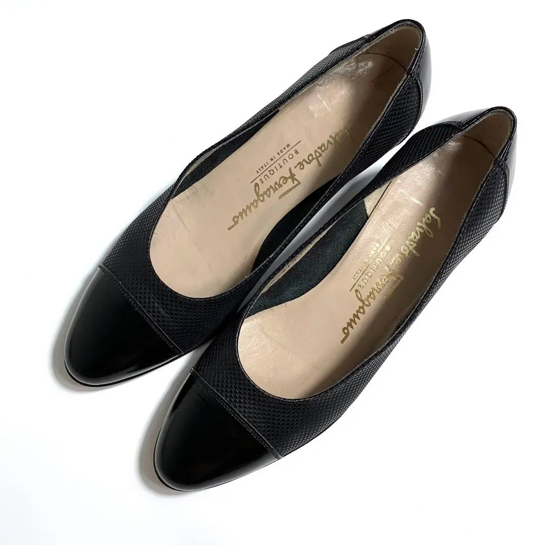 [Good condition] Ferragamo Pumps 4.5B 21 21.5 22 | 【美品】フェラガモ Ferragamo パンプス　4.5B 21 21.5 22