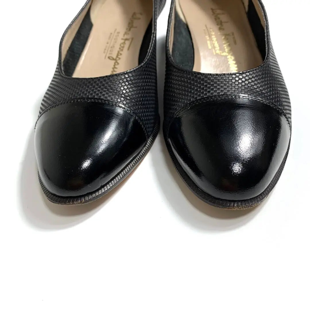 [Good condition] Ferragamo Pumps 4.5B 21 21.5 22 | 【美品】フェラガモ Ferragamo パンプス　4.5B 21 21.5 22