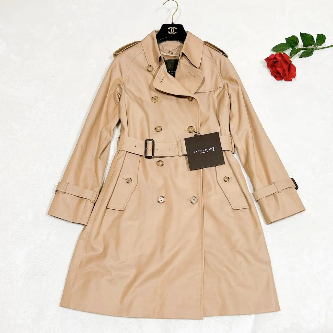 New tag included ✨ Macintosh London Trench Coat Beige 38 | 新品タグ付き✨　マッキントッシュ　ロンドン　トレンチコート　ベージュ　38