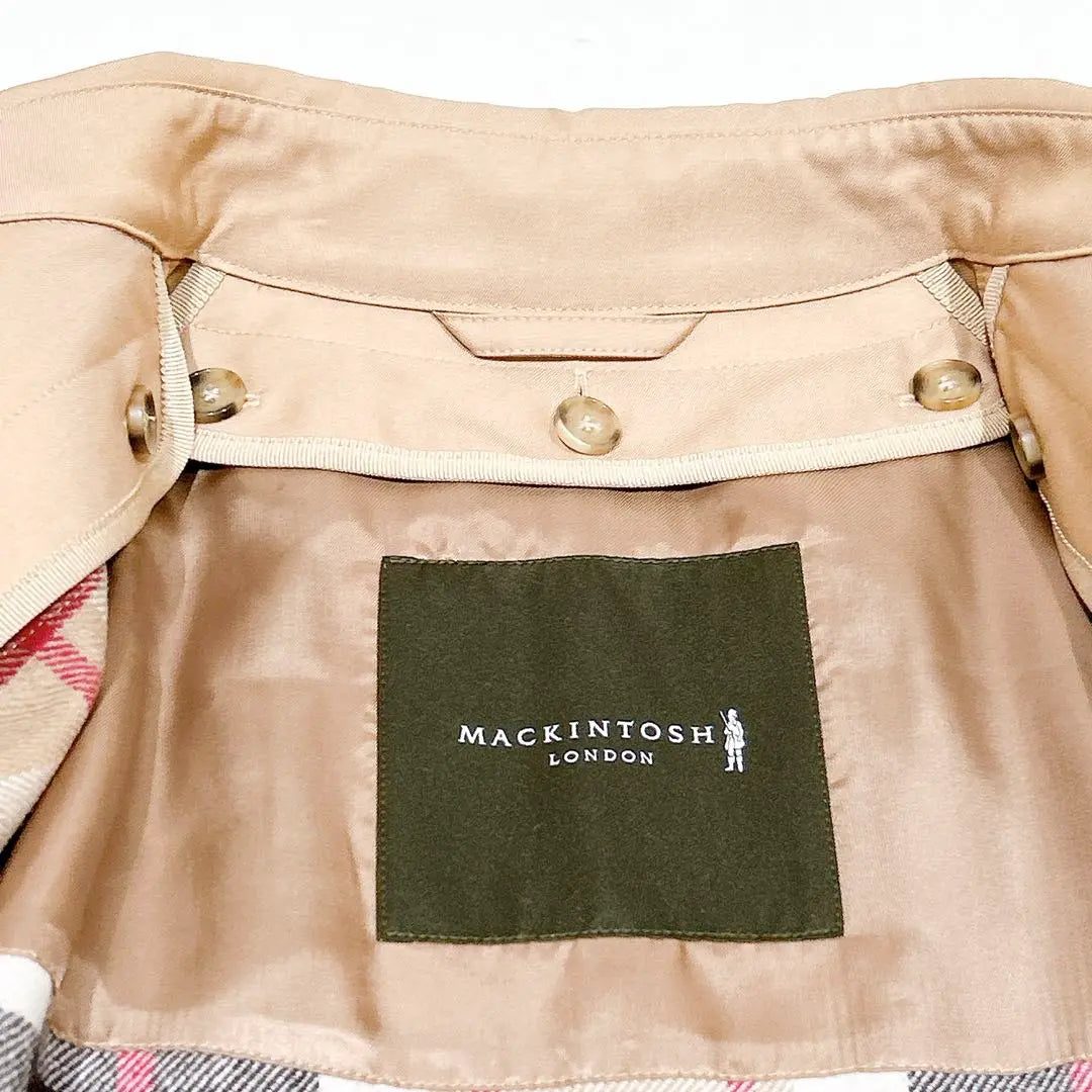 Nueva etiqueta incluida ✨ Macintosh London Trench Coat Beige 38 | マッキントッシュ ロンドン トレンチコート ベージュ 38