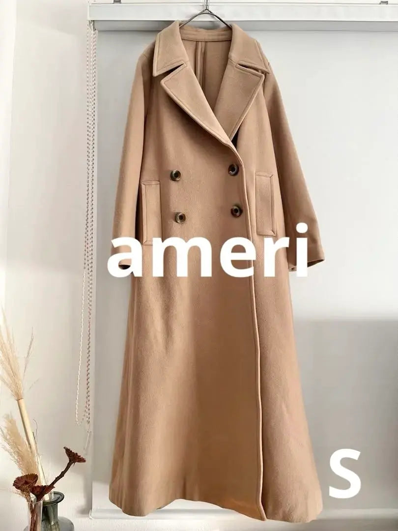 AmerilITTLE FLARE LONG COAT Double Blest Long Court