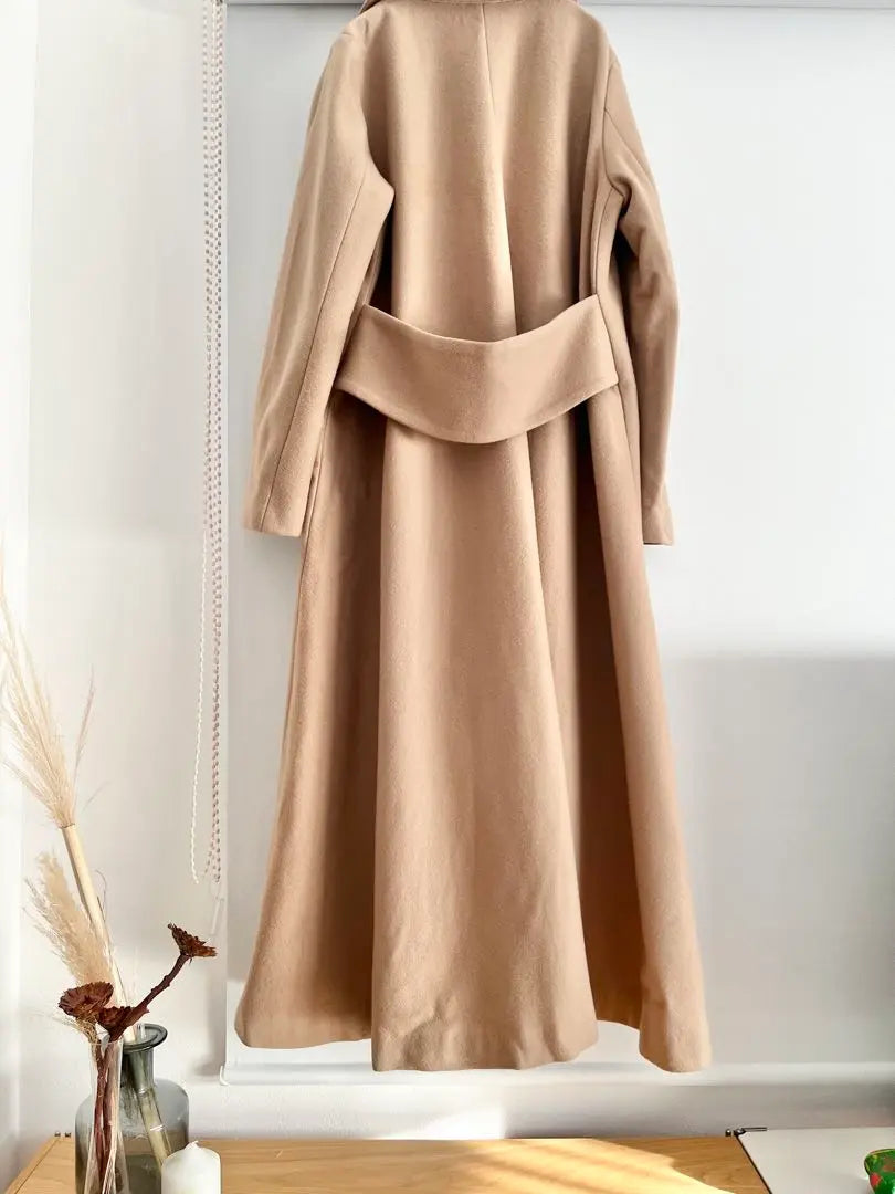 AmerilITTLE FLARE LONG COAT Double Blest Long Court