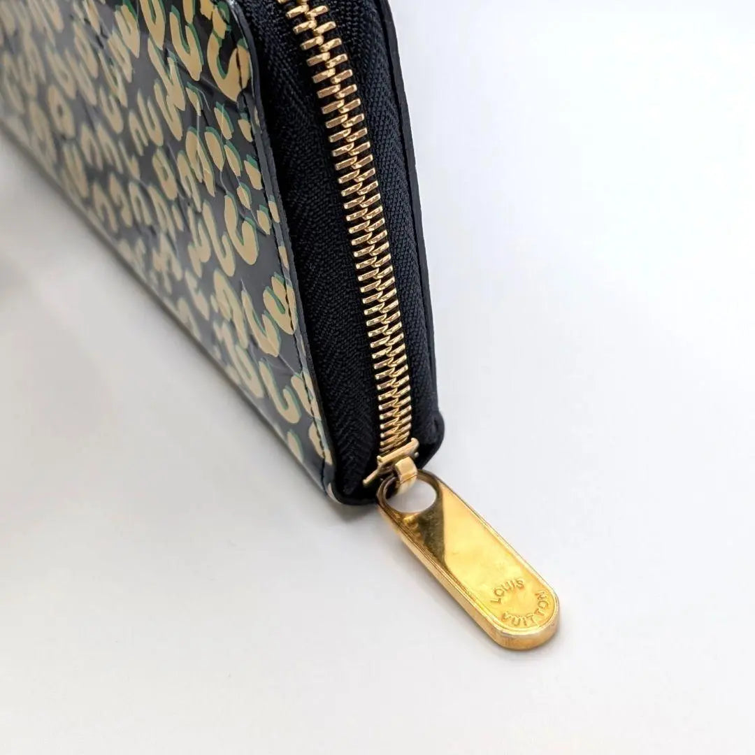 Rare product! Louis Vuitton Leopard Zippy Wallet Blue Amphini | 希少品!　ルイヴィトン レオパード ジッピーウォレット ブルーアンフィニ