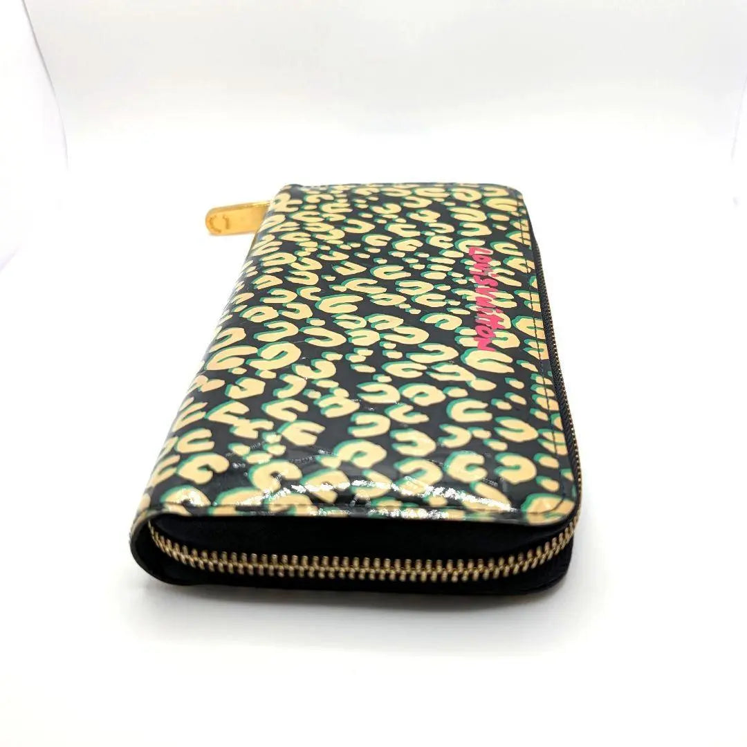 Rare product! Louis Vuitton Leopard Zippy Wallet Blue Amphini | 希少品!　ルイヴィトン レオパード ジッピーウォレット ブルーアンフィニ