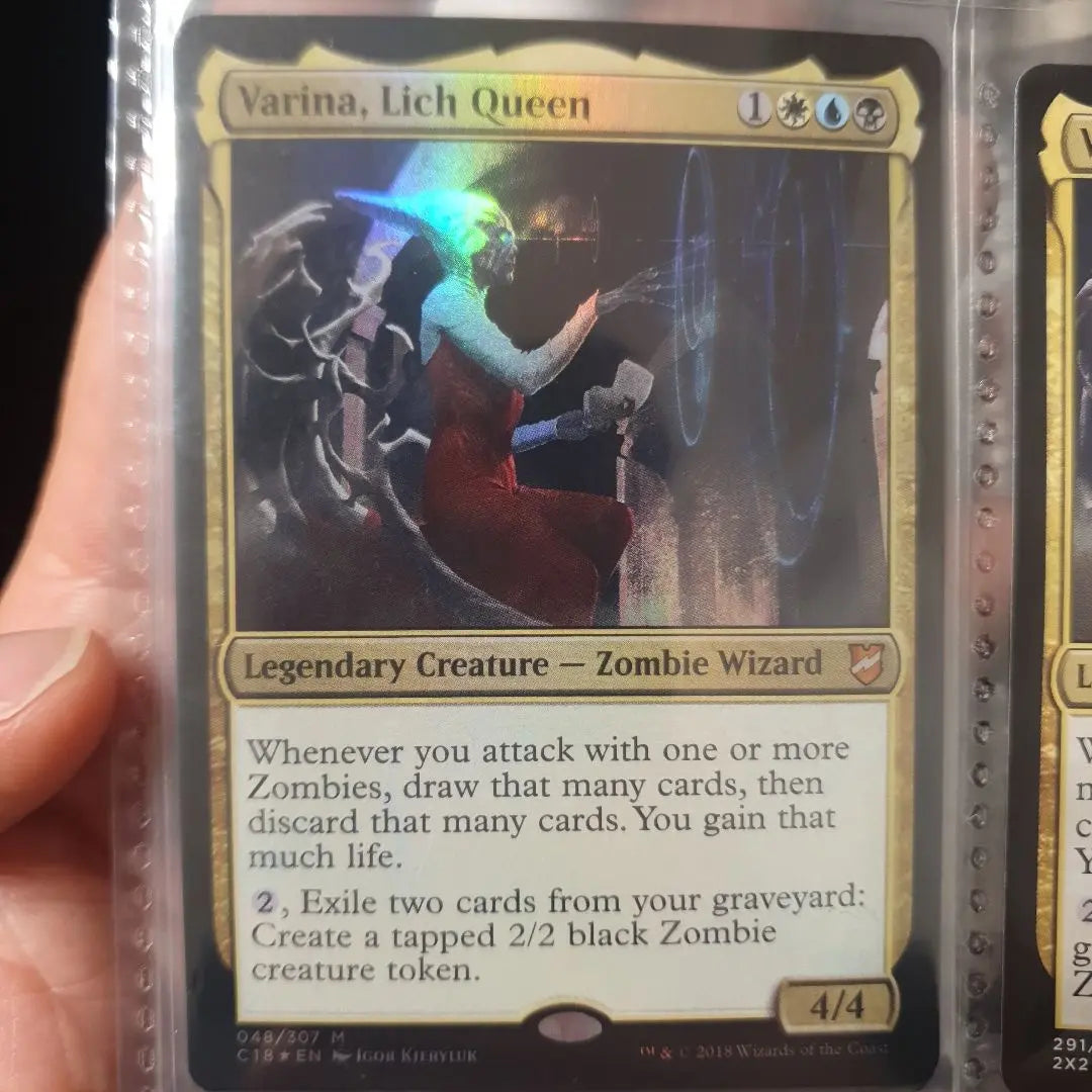 Rich Queen, Varina, Lich Queen (FOIL) | リッチの女王、ヴァリーナ/Varina, Lich Queen (foil)