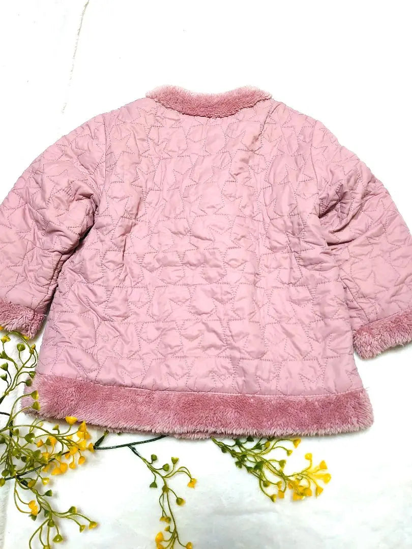 UNIQLOBABY2WAY Chaqueta exterior boa reversible Cazadora 90 Rosa