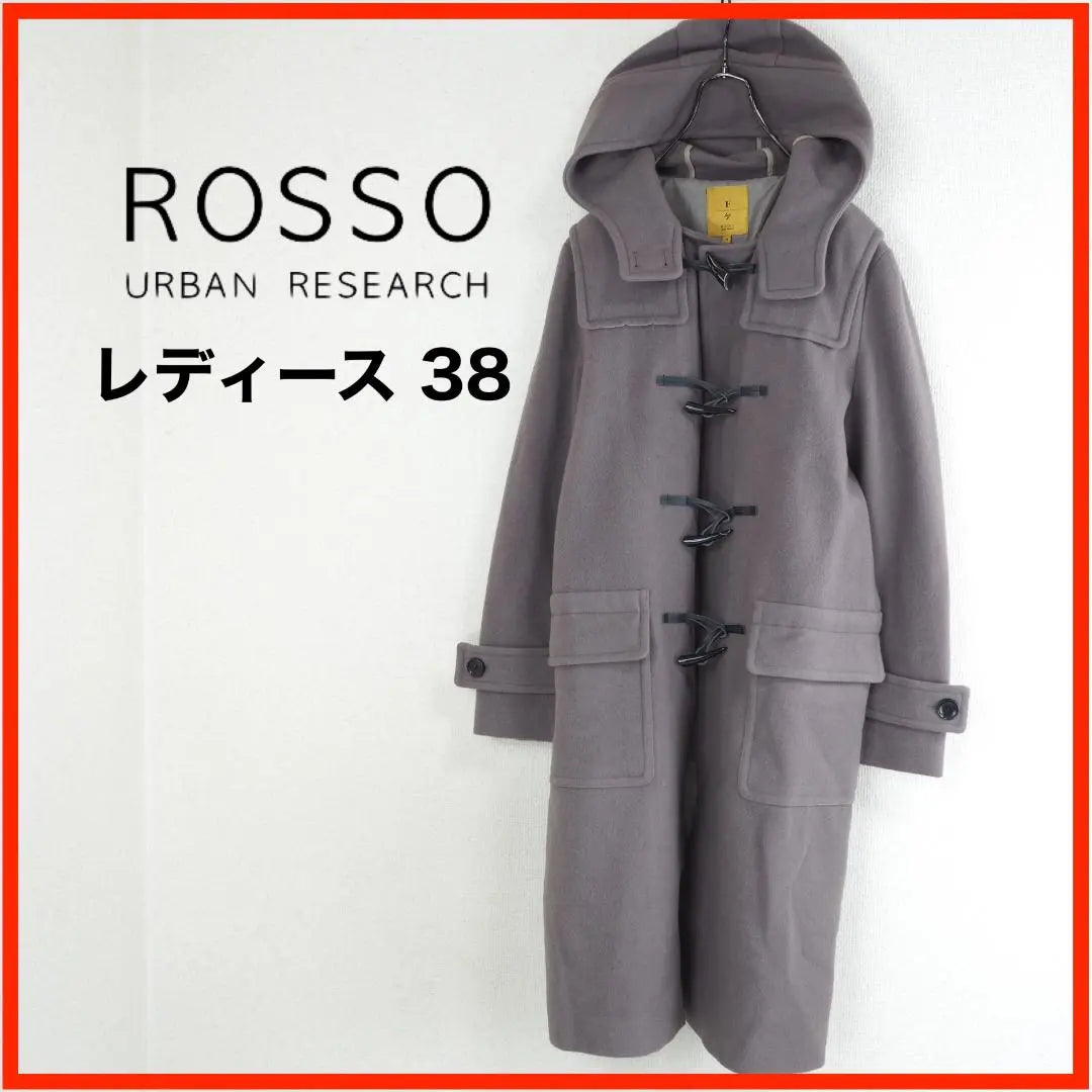 A2483*URBAN RESARCH ROSSO*Duffle coat*38*Grey