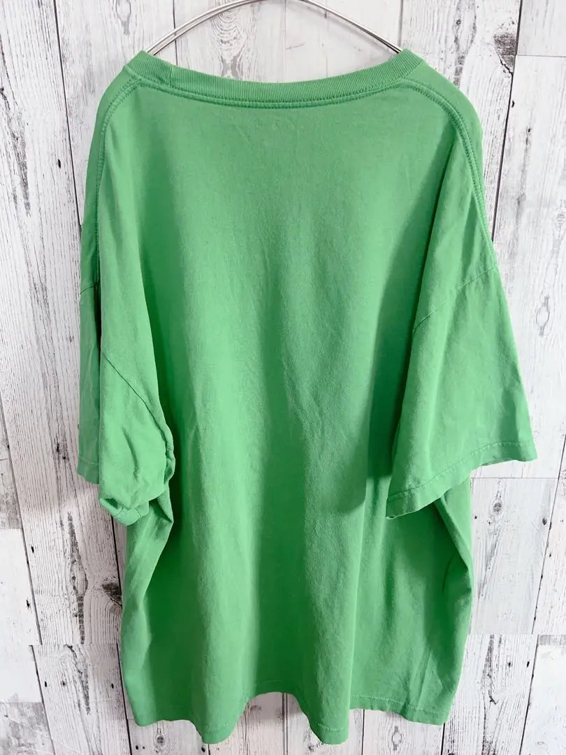 Ropa vieja verde liso CHAMPS XL moda linda Shimokitazawa Koenji