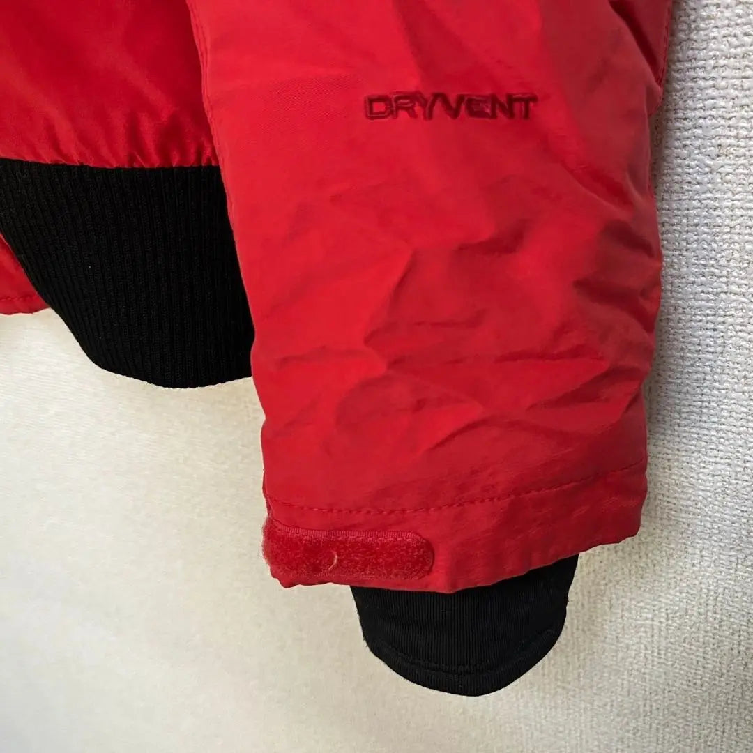 North Face] McMade Bomber Jacket Down Red Shoulder Logo Fake Far 2R | ノースフェイス】マクマードボンバージャケット　ダウン赤　肩ロゴフェイクファー２R