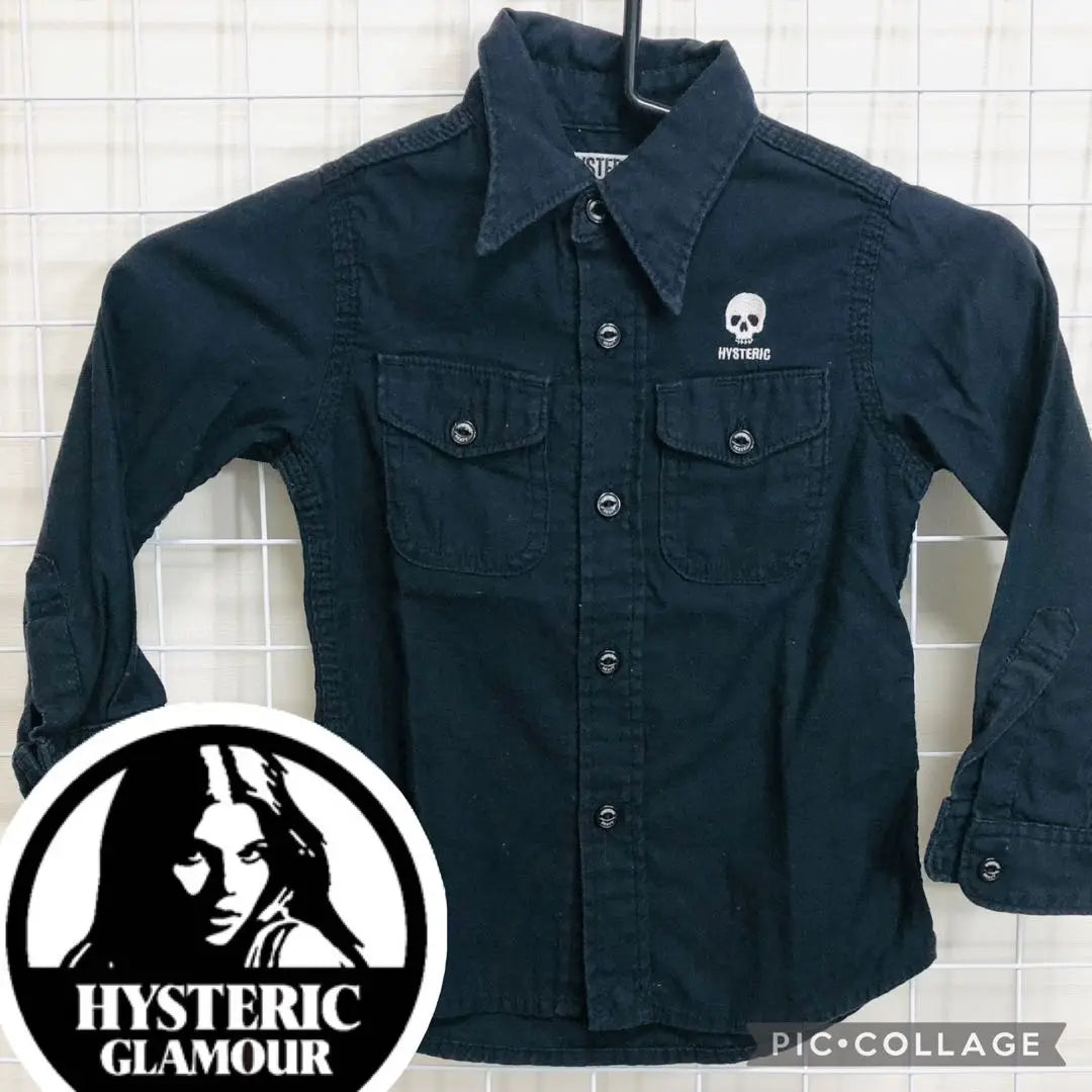 Camisa de manga larga HYSTERIC MINI ◎ Blusa rockera casual americana