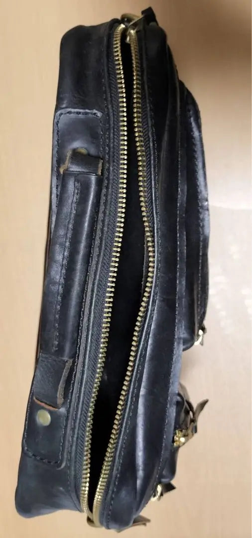 Hertz leather bag