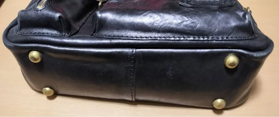 Hertz leather bag