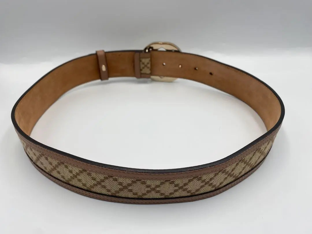 ️ Good condition!! ️GUCCI✨Interlocking Leather Belt Unix