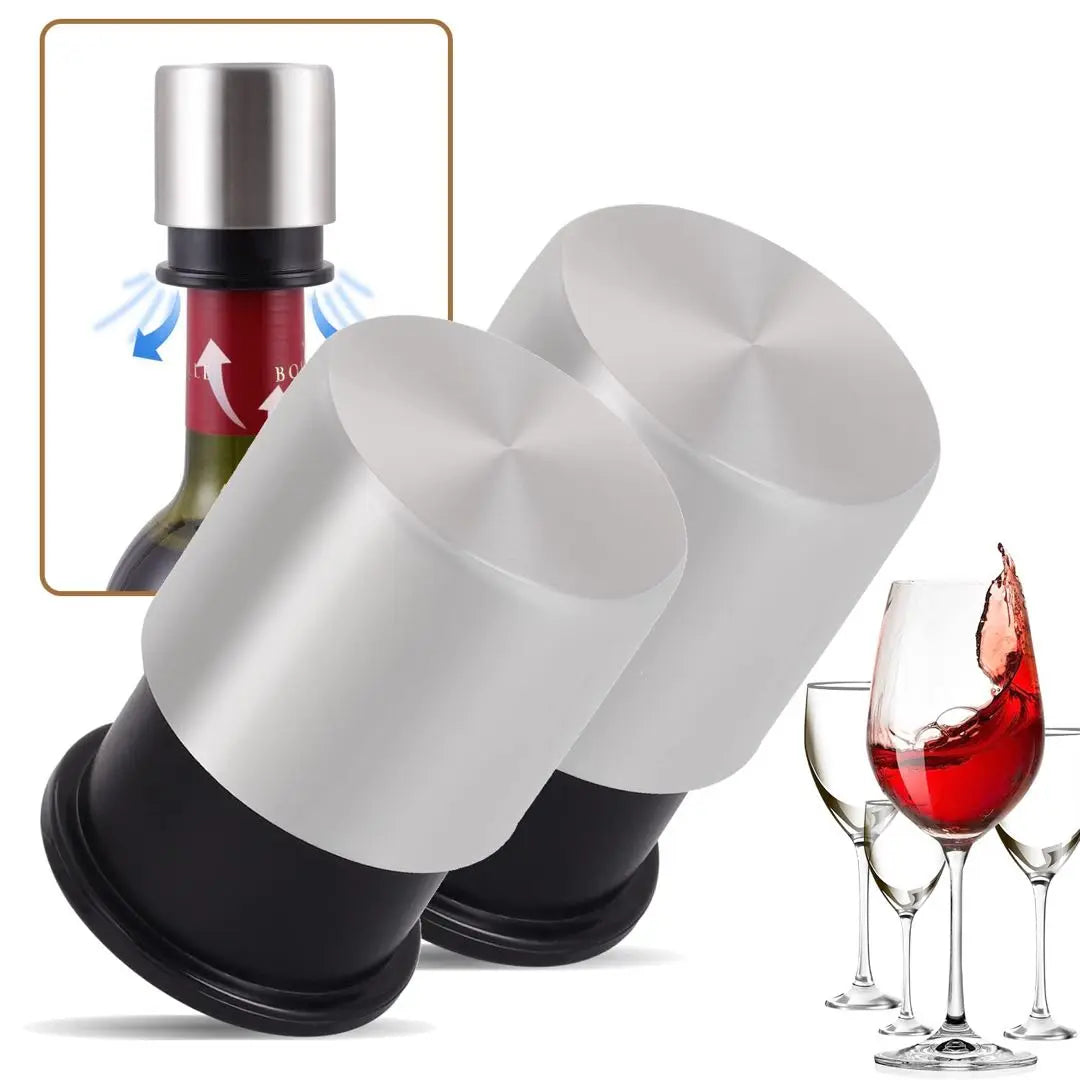 Tapón de vino, tapón antioxidante para botellas de vino, almacenamiento al vacío